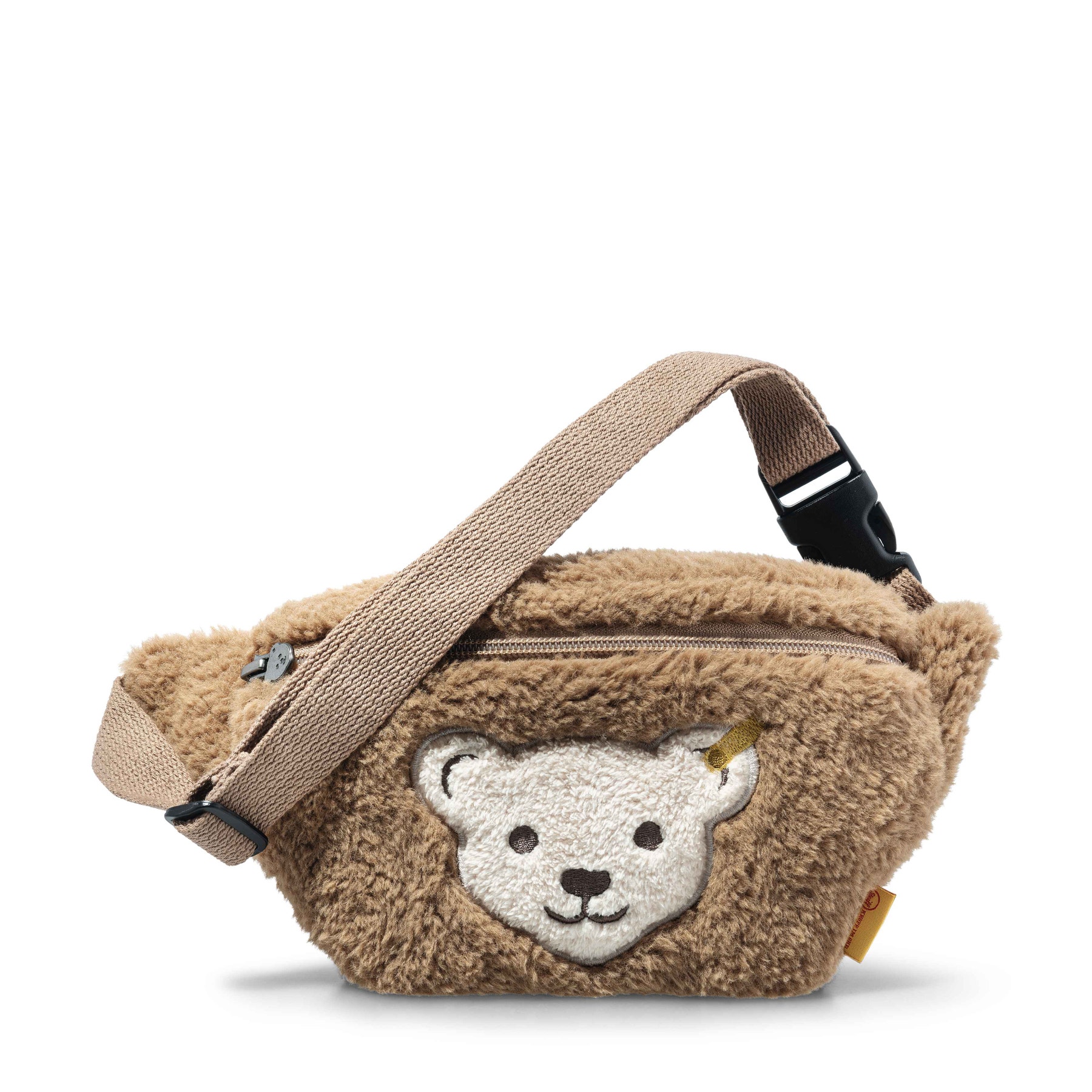 Teddy Plush Belt Bag with Squeaker